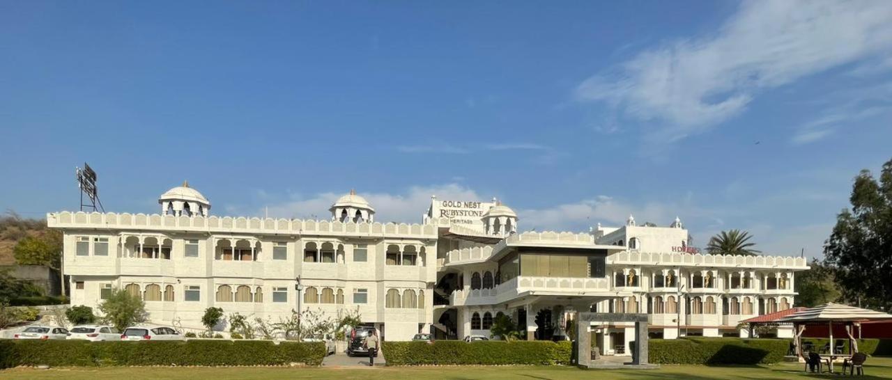 Gold Nest Rubystone Heritage Udaipur Buitenkant foto