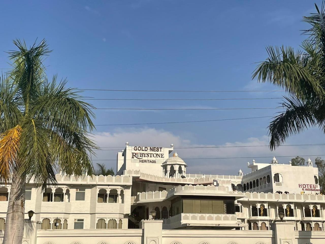 Gold Nest Rubystone Heritage Udaipur Buitenkant foto